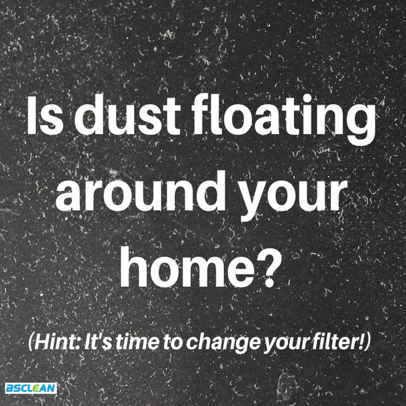 Je prach vznášející se kolem vašeho domova?